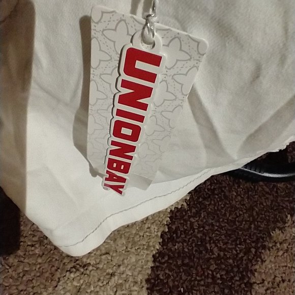 White Denim Short Overalls, Women's - Picture 3 of 7